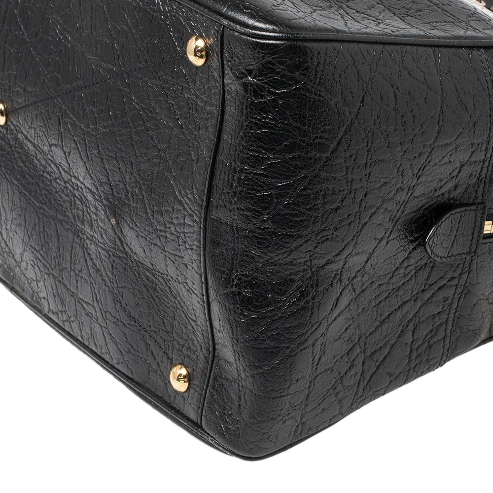 Louis Vuitton Black Cuir Indra Duffel Bag 4