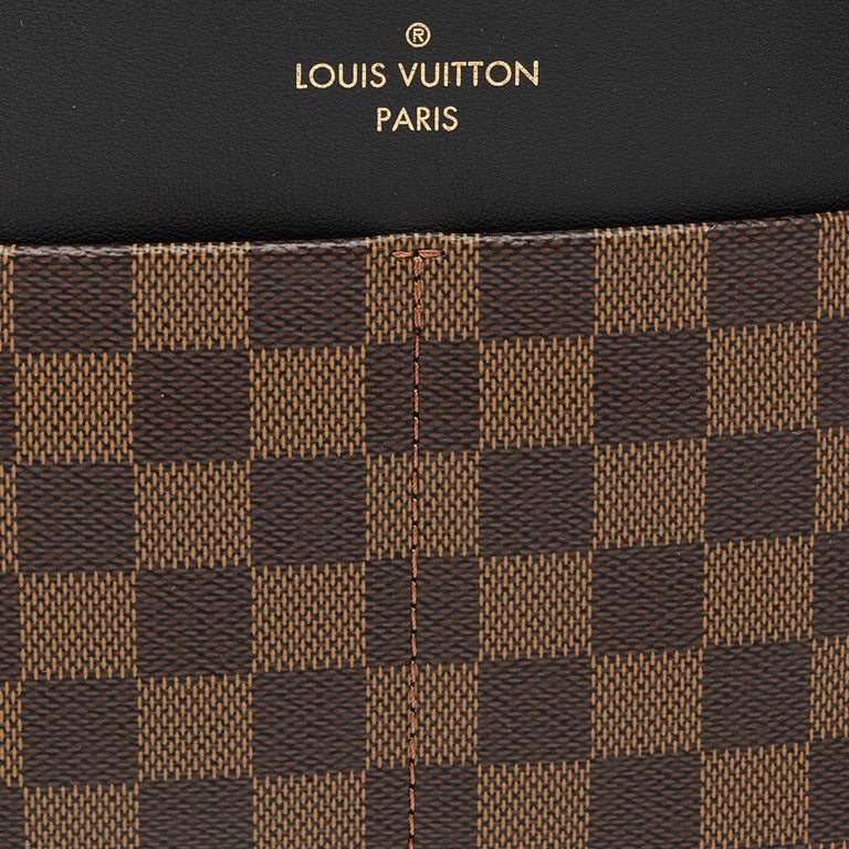 Louis Vuitton Black Damier Ebene Canvas and Leather Maida Hobo at 1stDibs