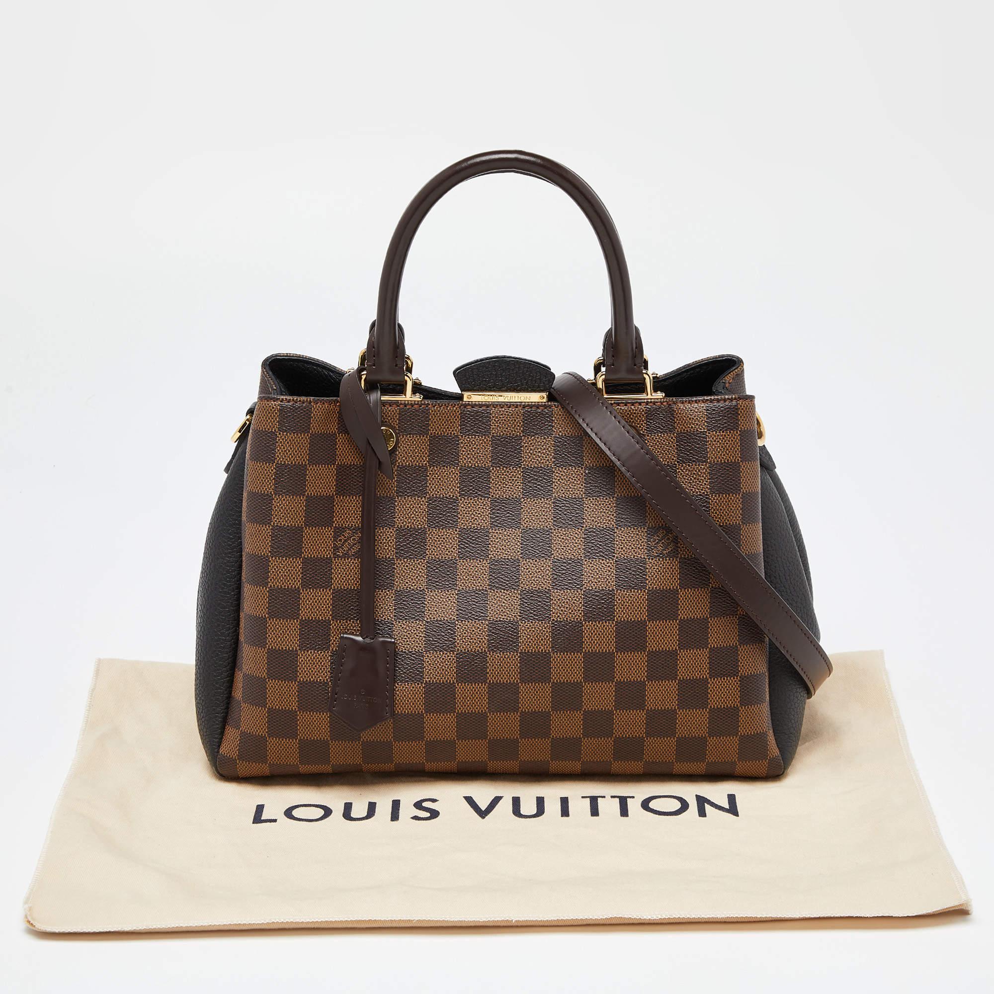 Louis Vuitton Black Damier Ebene Canvas Brittany Bag 8