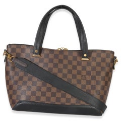 Louis Vuitton Black Damier Ebene Canvas Hyde Park