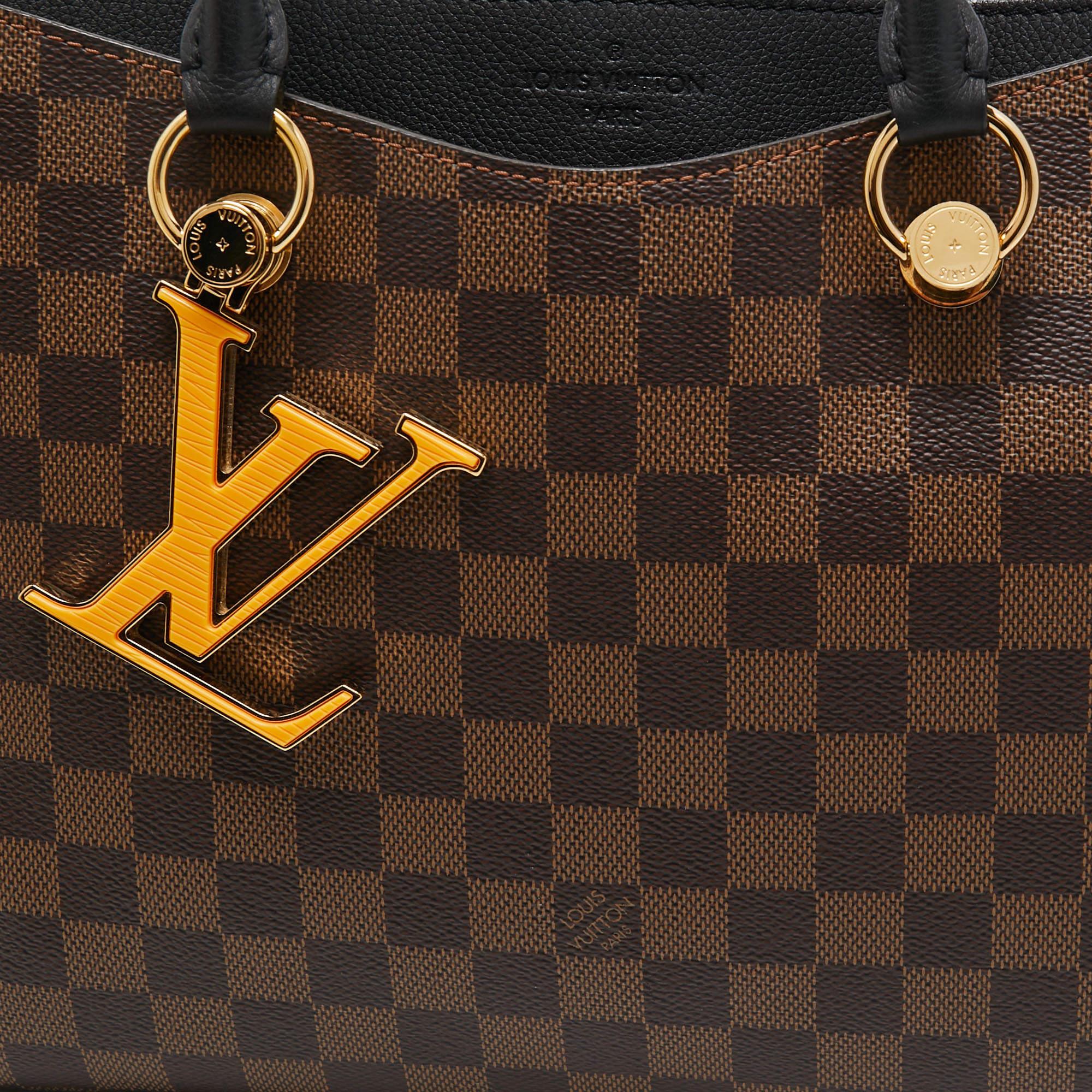 Louis Vuitton Black Damier Ebene Canvas LV Riverside Bag 8