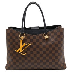 Louis Vuitton Black Damier Ebene Canvas LV Riverside Bag