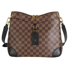 Louis Vuitton Black Damier Ebene Canvas Odeon MM