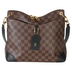 Louis Vuitton Black Damier Ebene Canvas Odeon MM