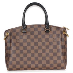 Louis Vuitton Black Damier Ebene Canvas Odeon Tote PM