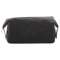 Louis Vuitton Black Damier Geant Albatros Toiletry Pouch 97lk516s