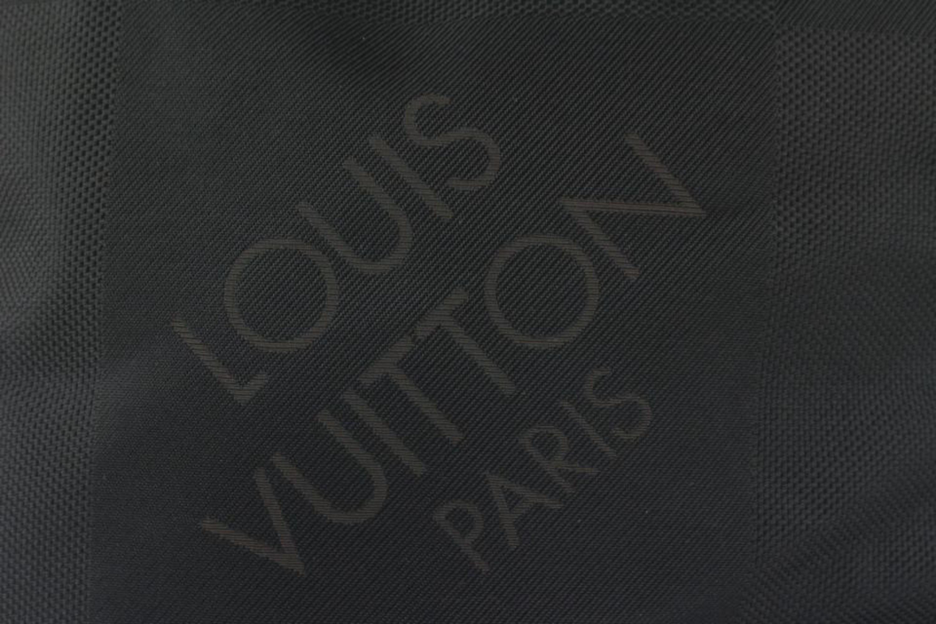 Louis Vuitton Black Damier Geant Aventurier Polaire Travel Bag 122lv14 In Good Condition In Dix hills, NY