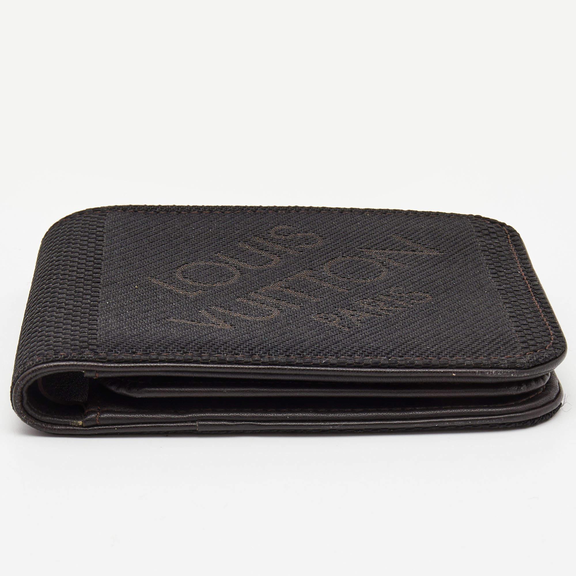 Louis Vuitton Black Damier Geant Canvas Bifold Wallet 5