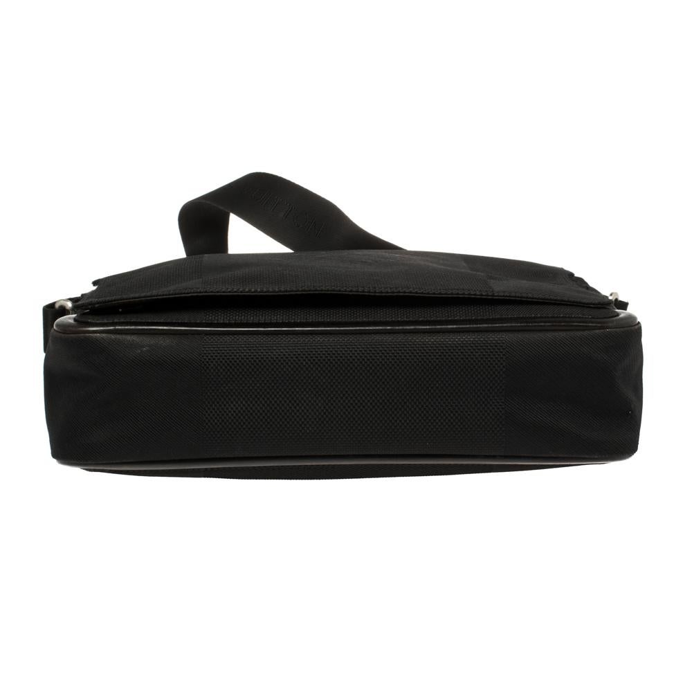 Louis Vuitton Black Damier Geant Canvas Messenger Bag 1
