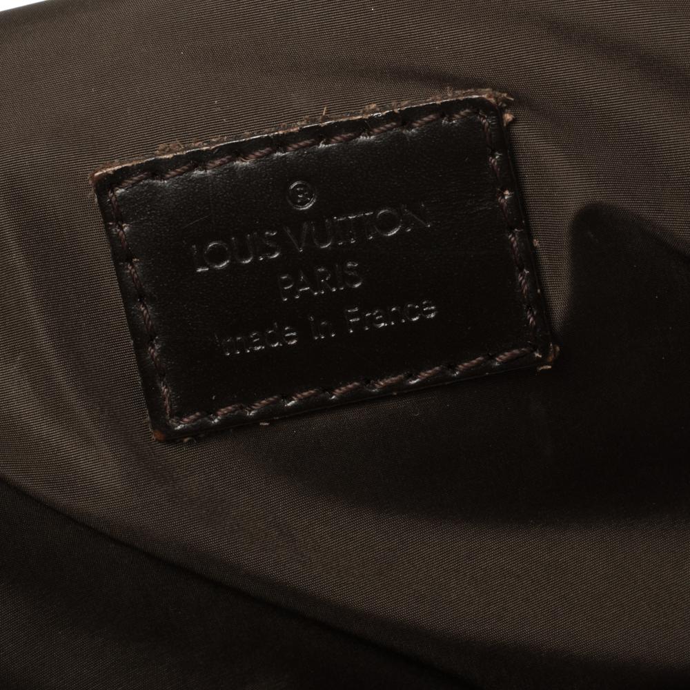 Louis Vuitton Black Damier Geant Canvas Messenger Bag 4