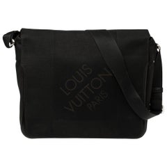 Louis Vuitton Black Damier Geant Canvas Messenger Bag