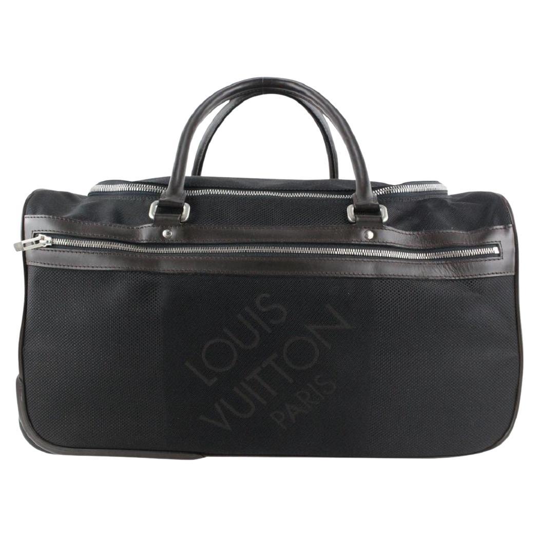 Louis Vuitton Black Damier Geant Eole Rolling Duffle Bag 21lvs721