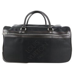 Louis Vuitton Black Damier Geant Eole Rolling Duffle Bag 21lvs721