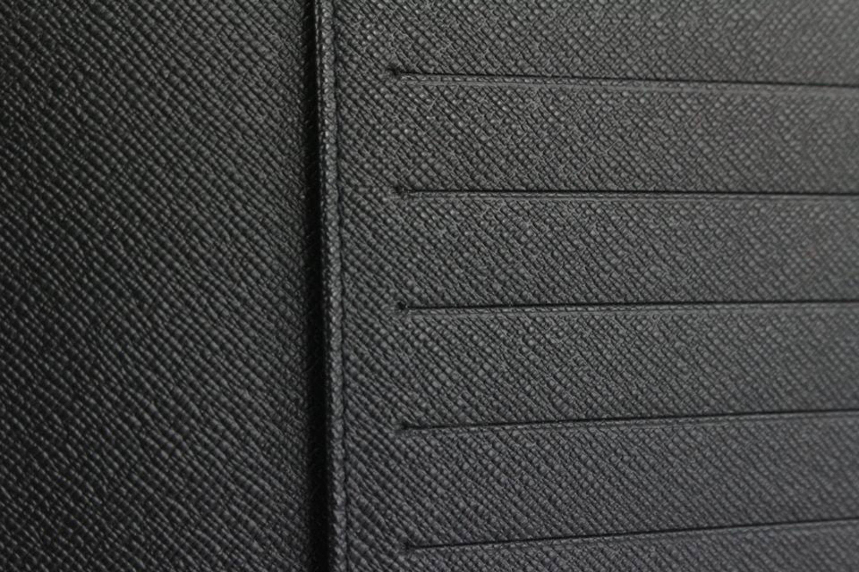Louis Vuitton Black Damier Graphite Agenda MM Desk Folder 1115lv22 For Sale 5