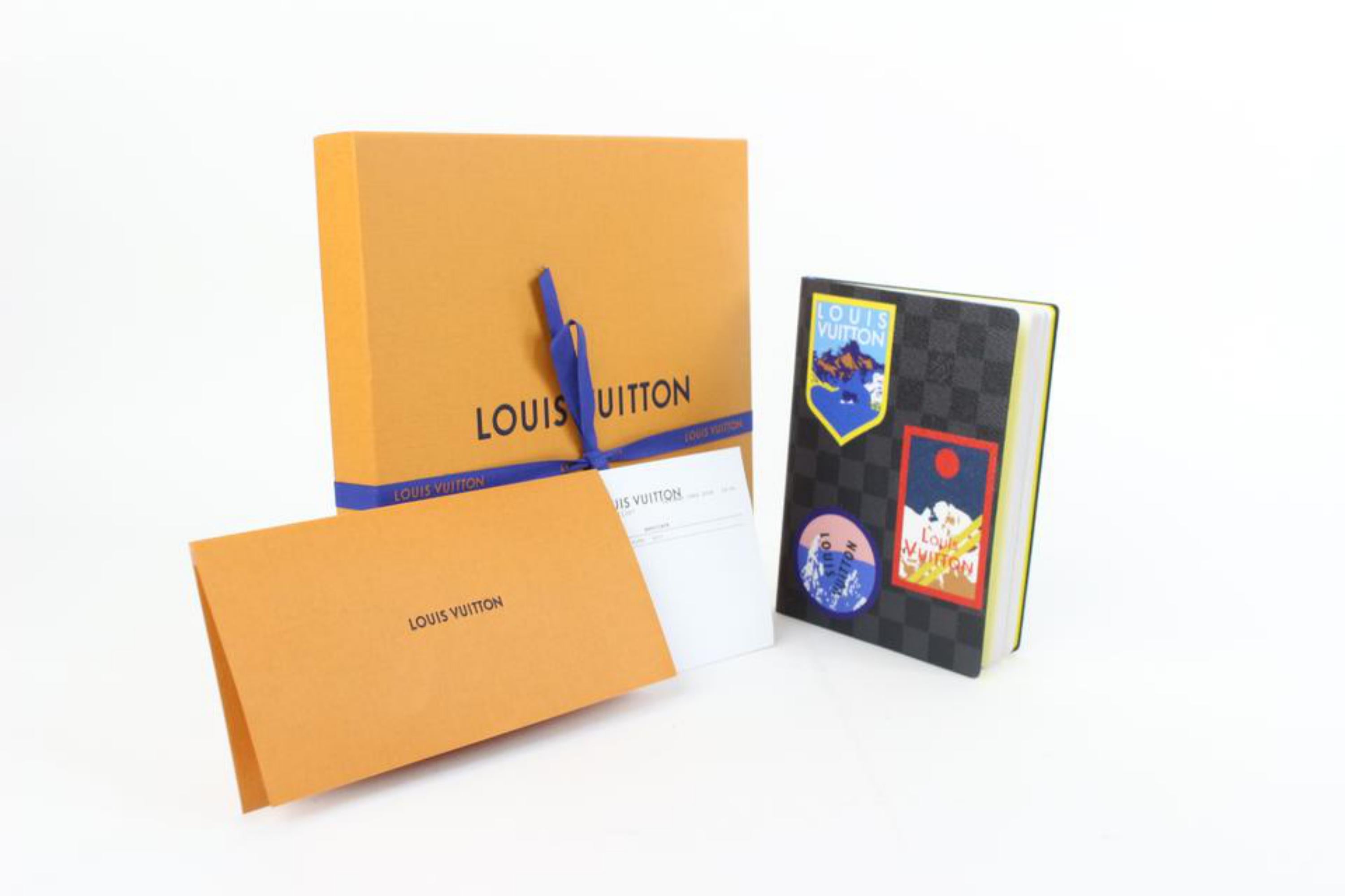 Louis Vuitton Monogram Eclipse Canvas Vivienne MM Limited Edition Notebook  at 1stDibs