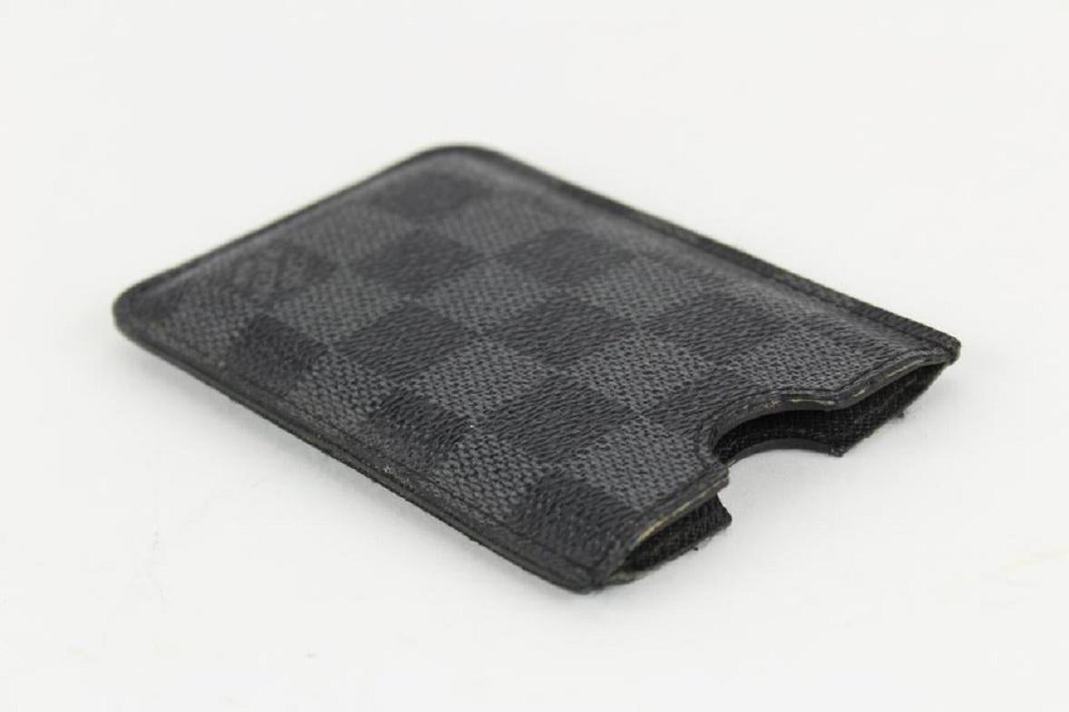 Louis Vuitton Black Damier Graphite iPhone 3G Case or Card Holder 22lvs1230 1
