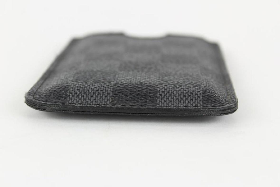 Louis Vuitton Black Damier Graphite iPhone 3G Case or Card Holder 22lvs1230 2