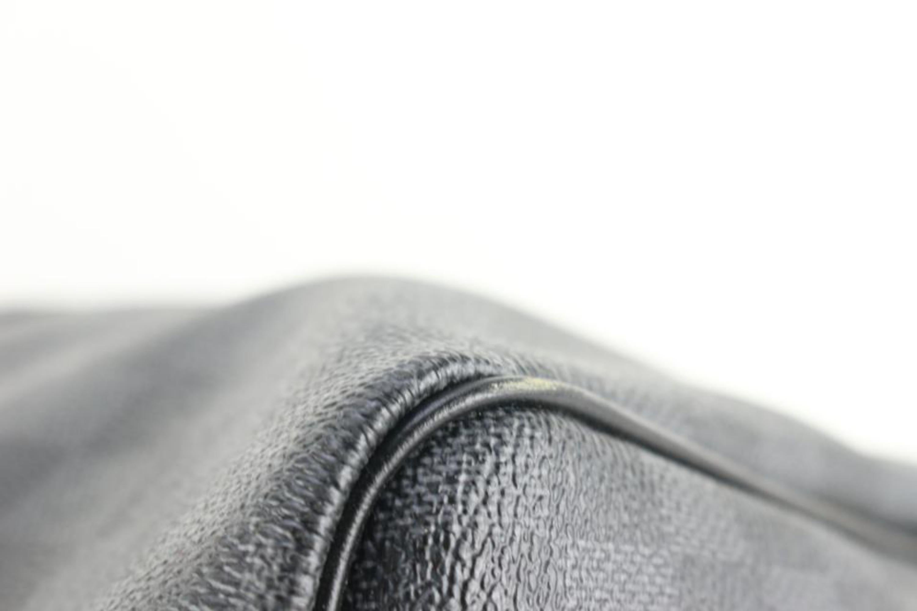 Schwarze Damier Graphit Keepall Bandouliere 45 Duffle Bag 4l830a von Louis Vuitton im Zustand „Gut“ im Angebot in Dix hills, NY