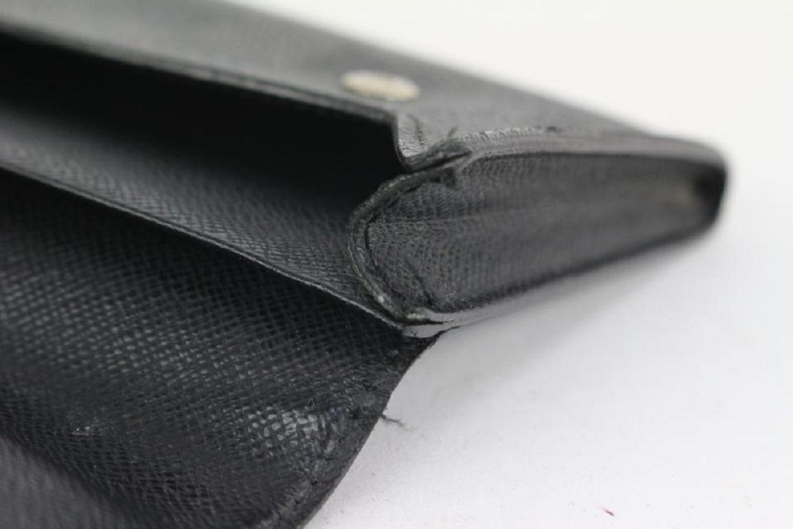 Louis Vuitton Black Damier Graphite Modulable Long Snap Wallet 140lv729 For Sale 7