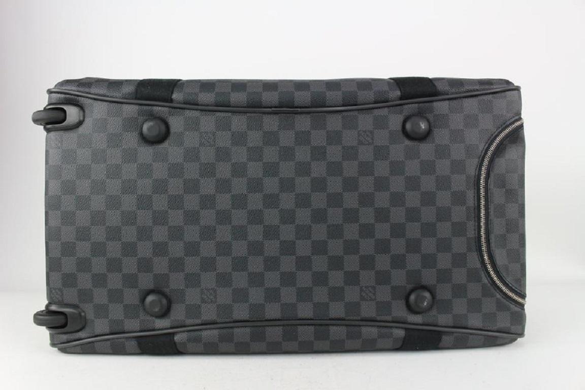 Louis Vuitton Black Damier Graphite Neo Eole 55 Rolling Duffle Trolley 825lv60 3