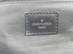 Louis Vuitton Black Damier Graphite Toiletry Pouch Make Up Pouch 862014