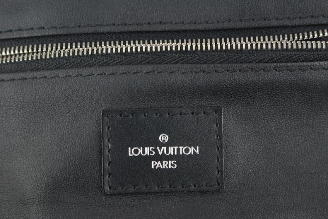 Louis Vuitton - Pochette de toilette noire en damier et graphite, 12 étagères 624  Pour femmes en vente