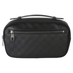 Louis Vuitton Black Damier Infini Ambler Belt Bag