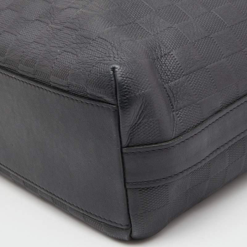 Louis Vuitton Black Damier Infini Calypso Messenger GM Bag 6