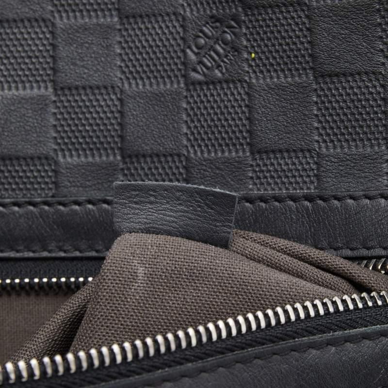 Louis Vuitton Black Damier Infini Calypso Messenger GM Bag 2
