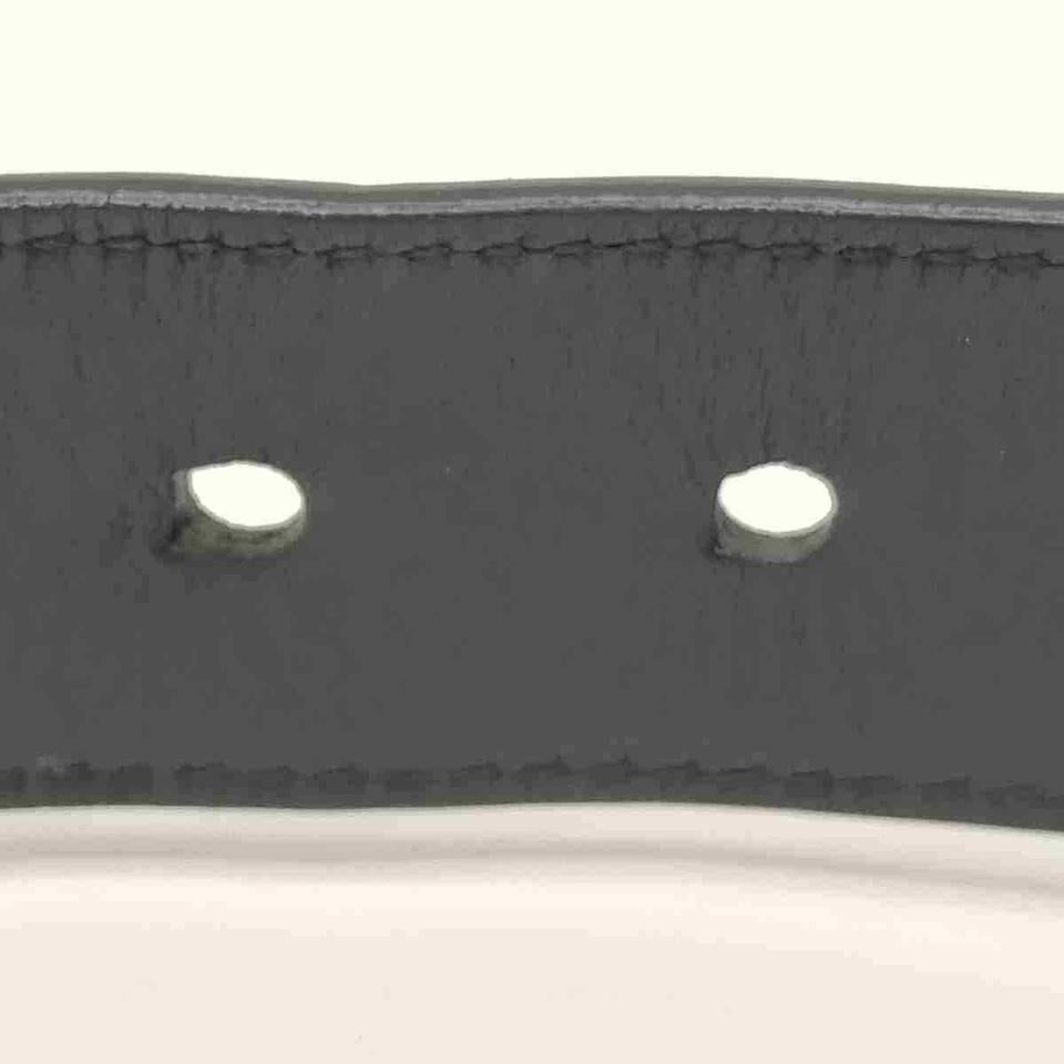 Louis Vuitton Black Damier Infini Leath Belt Ceinture Boston Reversible  For Sale 3