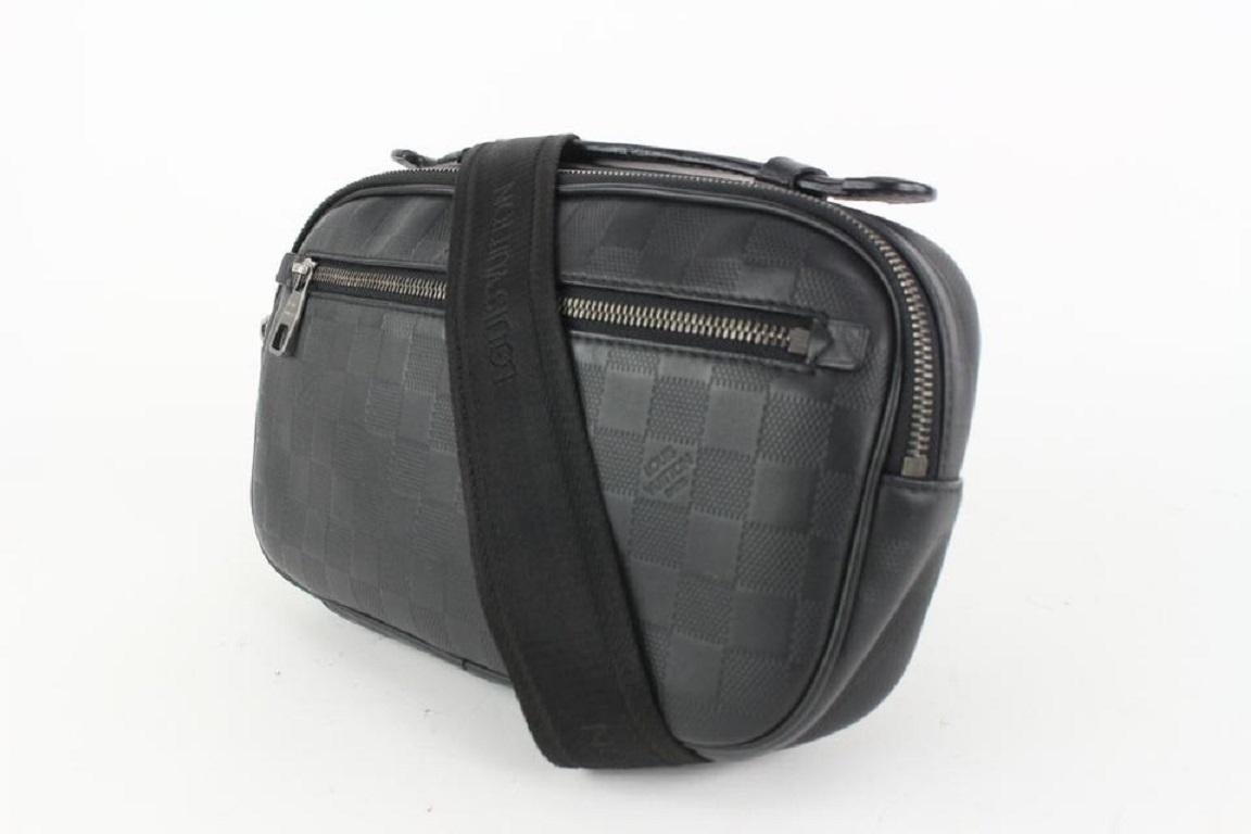 Louis Vuitton Damier Ebene Geronimos Body Bag Chest Bum Pack 118lv40