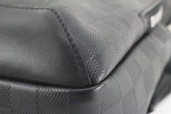 Louis Vuitton Black Damier Infini Leather Avenue Sling 11lk69s