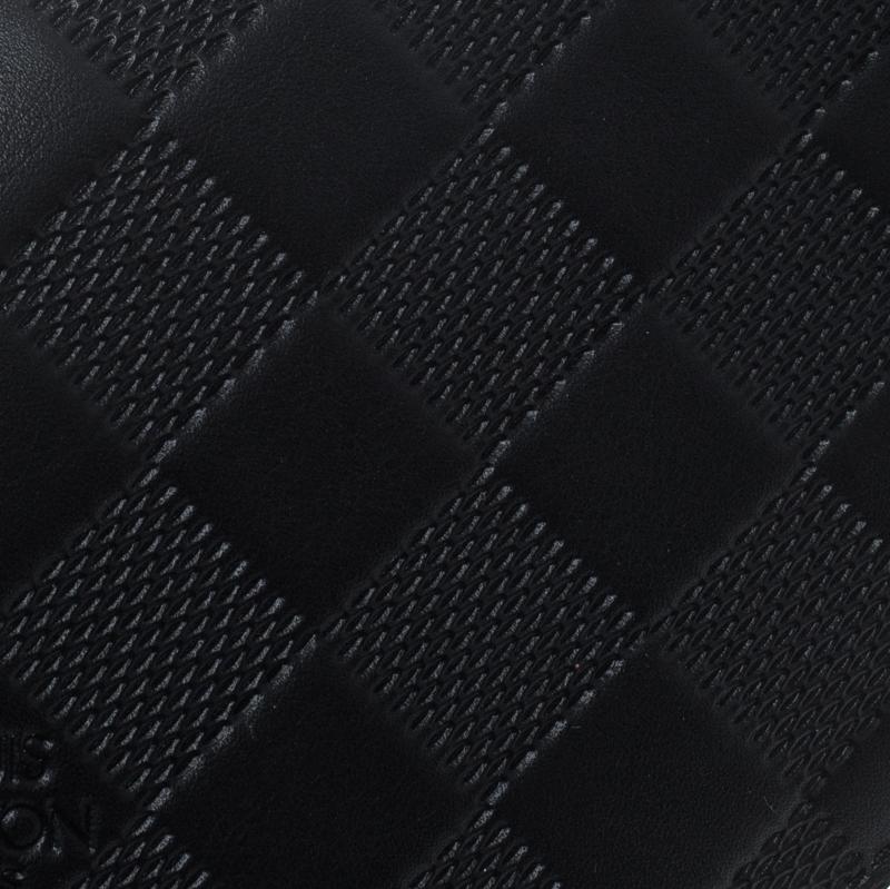 Louis Vuitton Black Damier Infini Leather Brazza Wallet 6