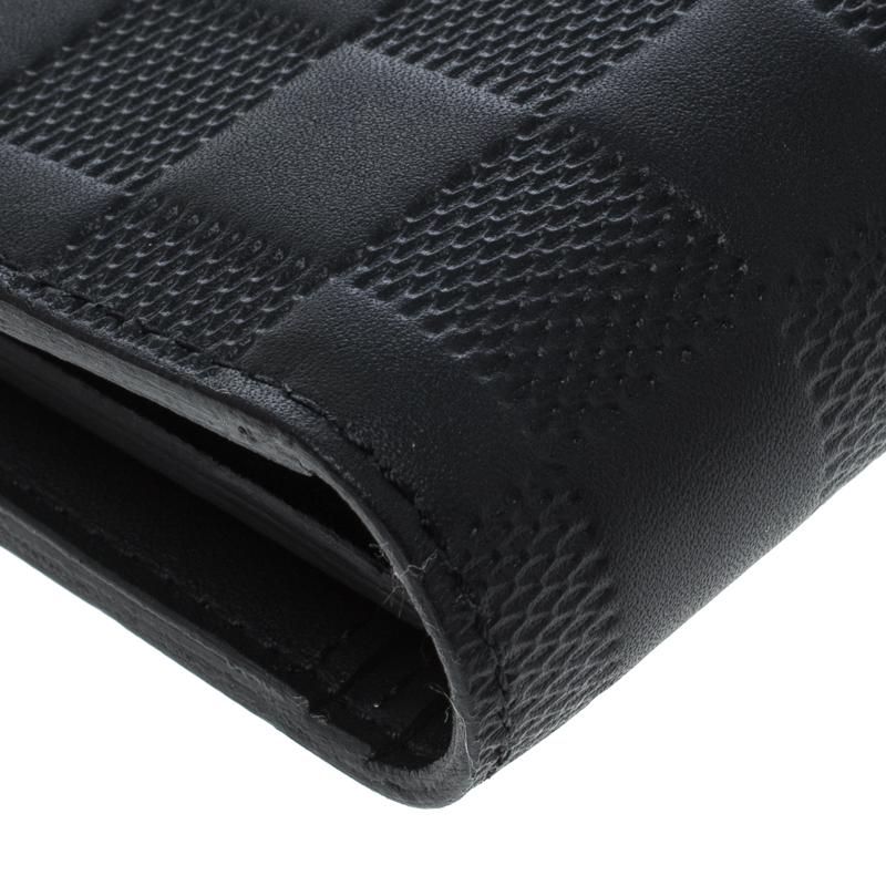 Louis Vuitton Black Damier Infini Leather Brazza Wallet 1