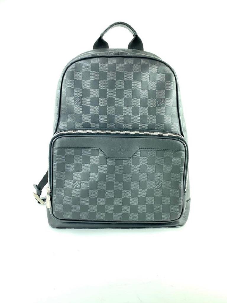 Louis Vuitton Black Damier Infini Leather Campus Backpack 858416  For Sale 3