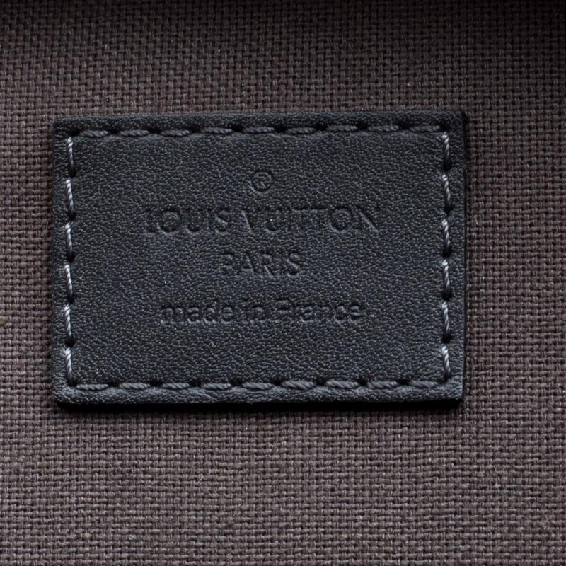 Louis Vuitton Black Damier Infini Leather Michael Backpack 3