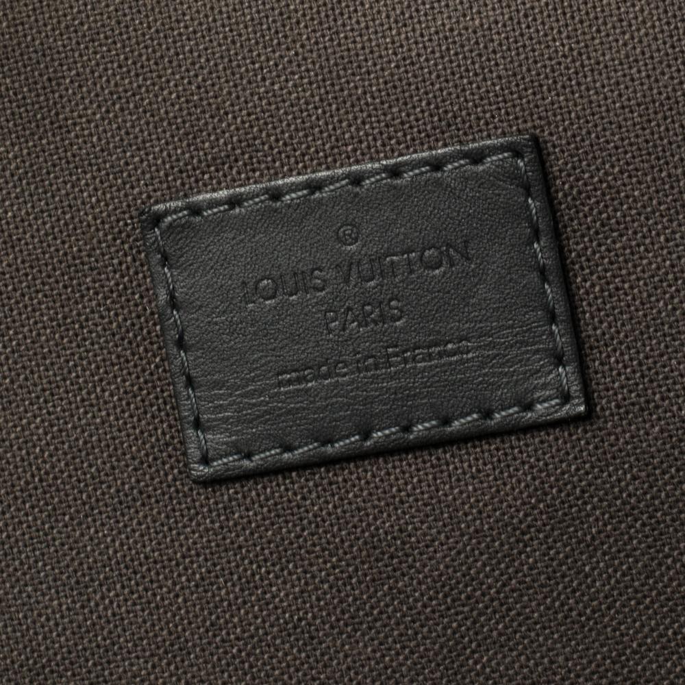 Louis Vuitton Zaino Michael in pelle nera Damier Infini 5