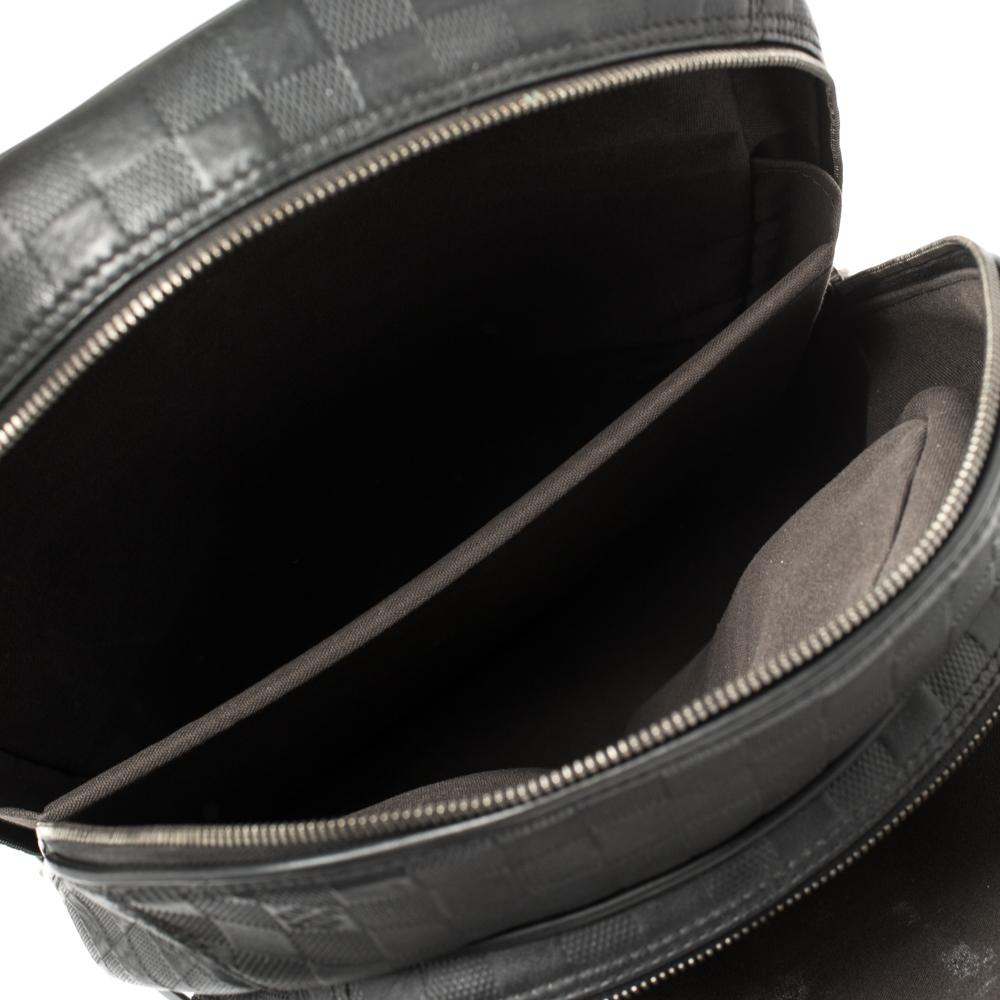 Louis Vuitton Zaino Michael in pelle nera Damier Infini 6