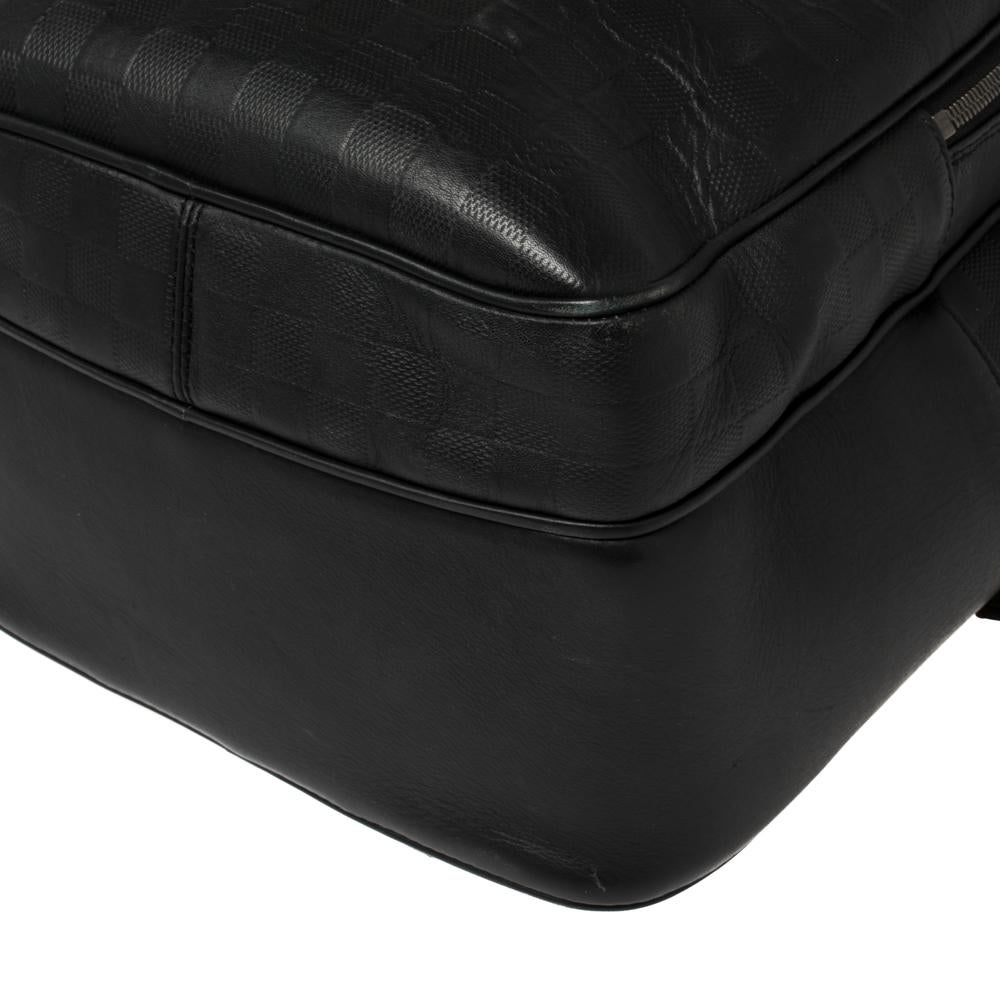 Louis Vuitton Zaino Michael in pelle nera Damier Infini 7