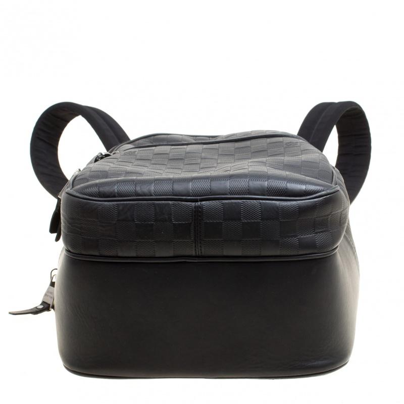 louis vuitton black backpack