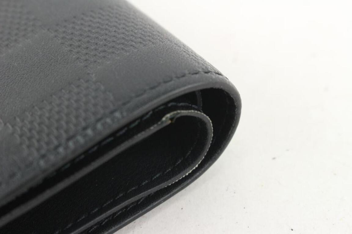 Louis Vuitton Black Damier Infini Multiple Slender Men's Wallet Marco Florin For Sale 4