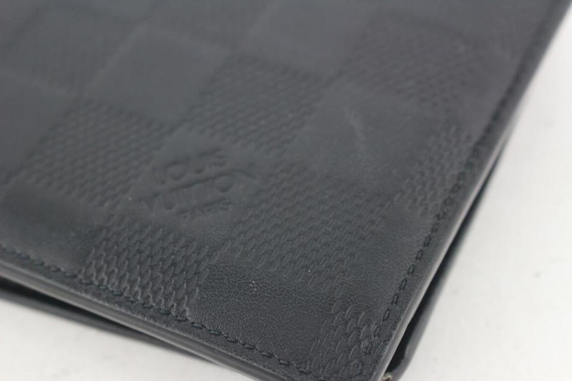 Louis Vuitton Black Damier Infini Multiple Slender Men's Wallet Marco Florin For Sale 6