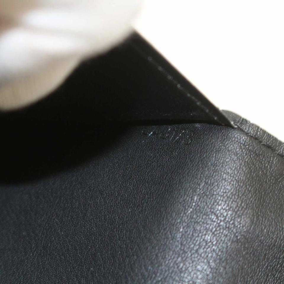 Louis Vuitton - Portefeuille Brazza à rabat long en damier infini noir à rabat bifold I871371 en vente 5