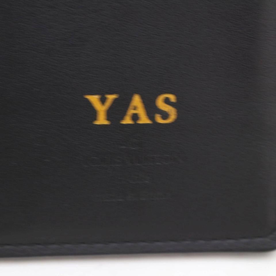 Louis Vuitton - Portefeuille Brazza à rabat long en damier infini noir à rabat bifold I871371 Bon état - En vente à Dix hills, NY
