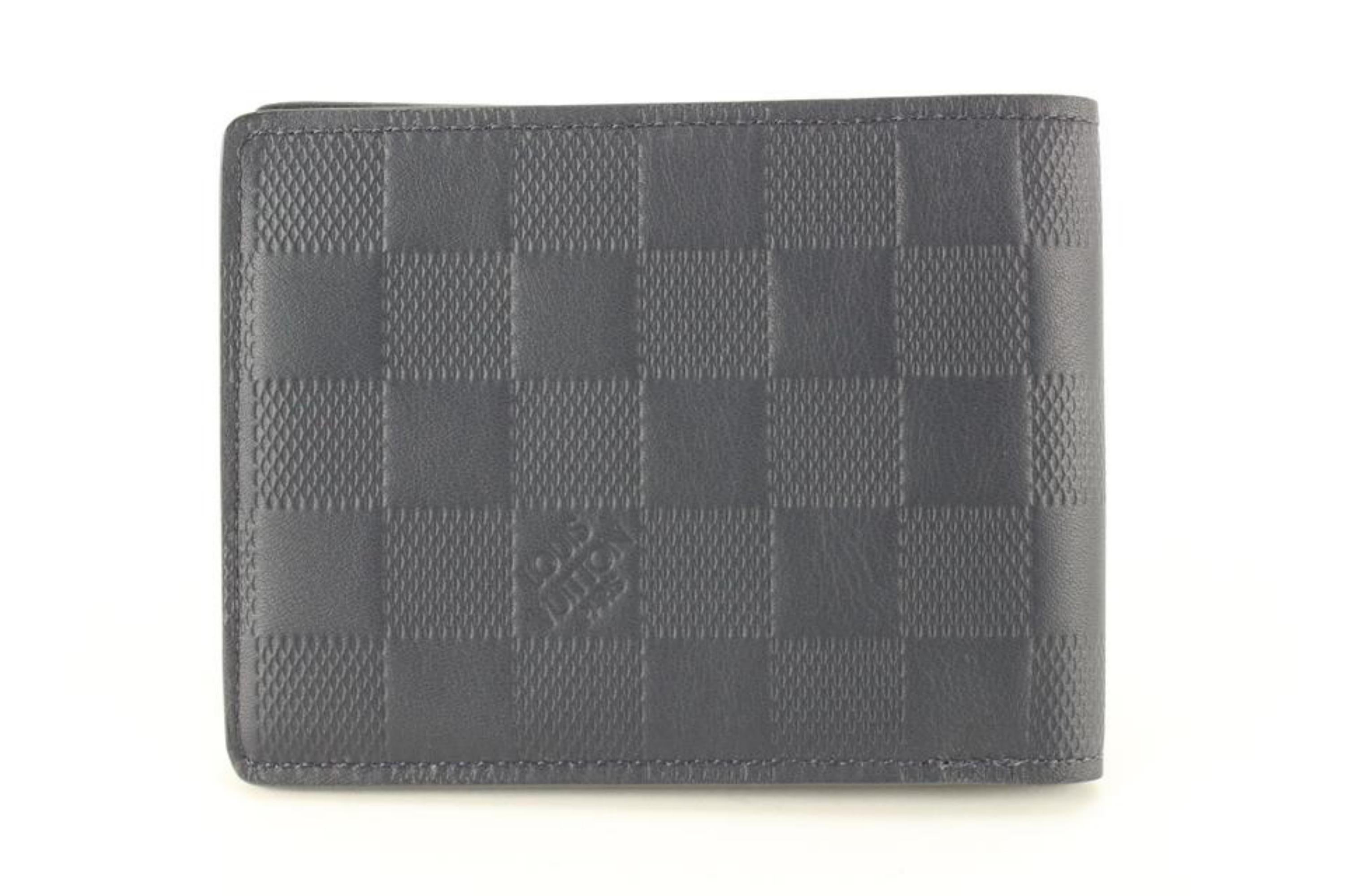 Louis Vuitton Black Damier Inifini Men's Bifold Wallet 39lk624s 2