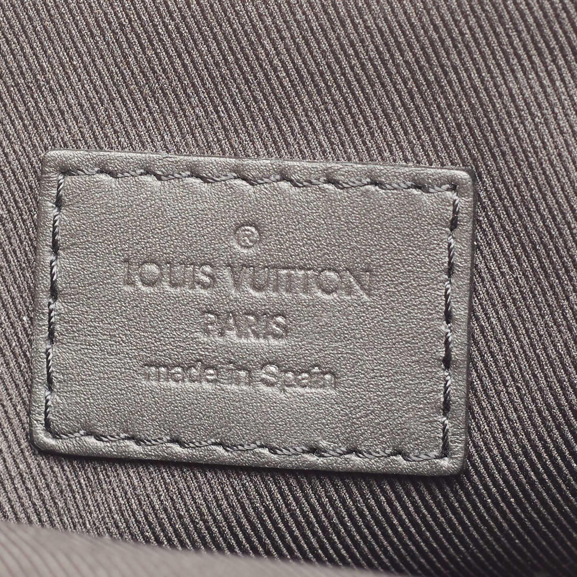 Louis Vuitton Black Damier Leather Infini Discovery BB Messenger Bag 7