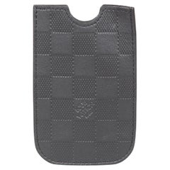 Louis Vuitton: astuccio in pelle Damier nera