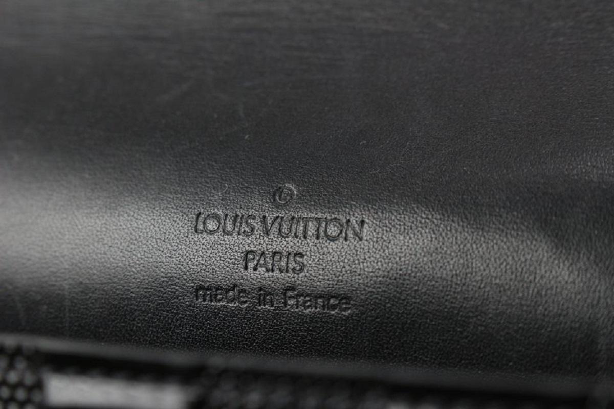 Women's Louis Vuitton Black Damier Vernis Cabaret Club Flap Bag 40lvs625