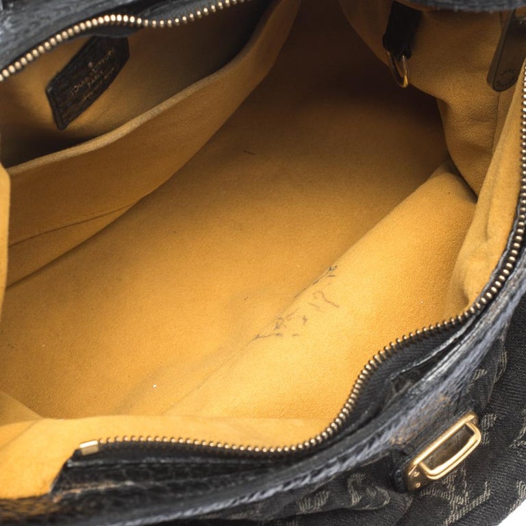 Louis Vuitton Black Monogram Denim XS Bag at 1stDibs