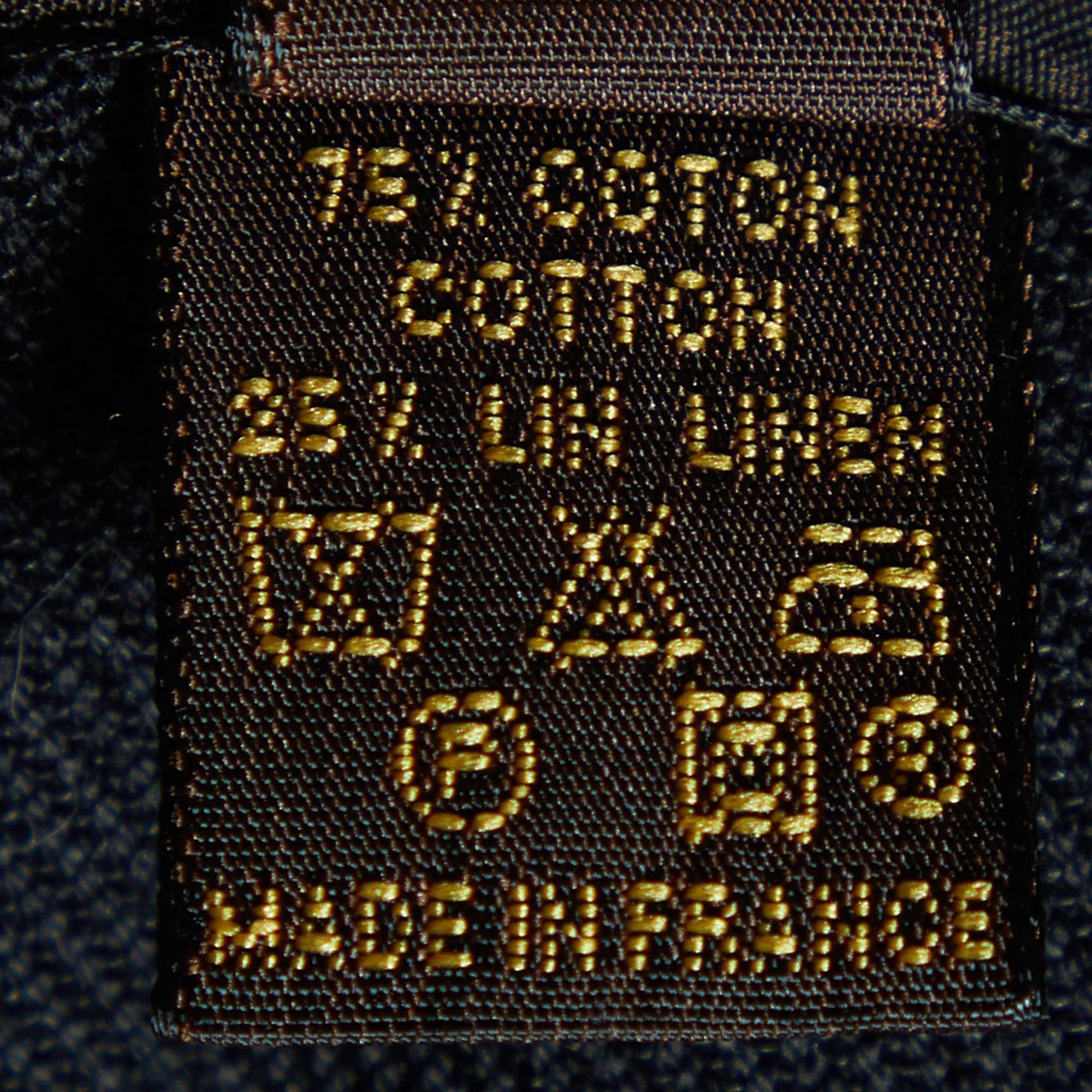Louis Vuitton Denim noir Veste courte à volants M Pour femmes en vente